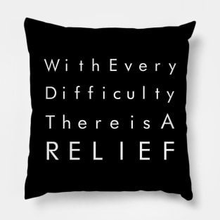 There is a Relief Pillow