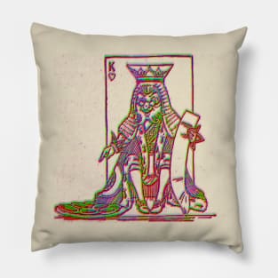 king from alice in wonderland Pillow