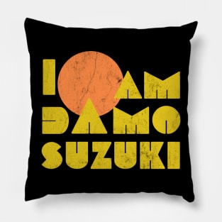 I AM DAMO SuZUkI ----- Psychedelic Fan Artwork Pillow