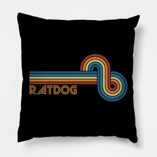 Ratdog Musical Note Pillow