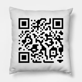 trump-dancing-qr-code Pillow