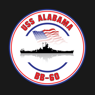 USS Alabama BB-60 T-Shirt