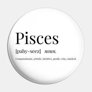 Pisces Definition Pin