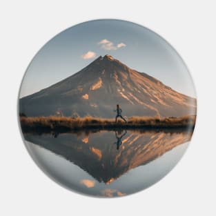 Mount Taranaki Pin