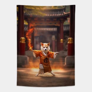 Dogecoin Dog Tapestry