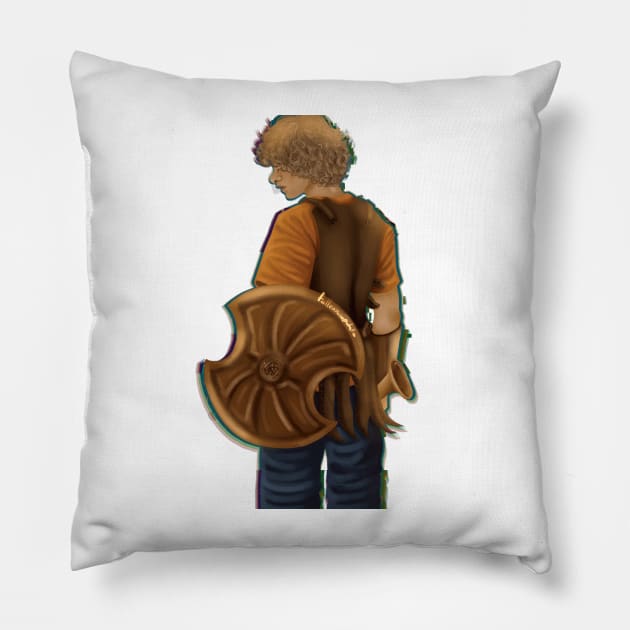 Percy Jackson Pillow by Aveetheavatar