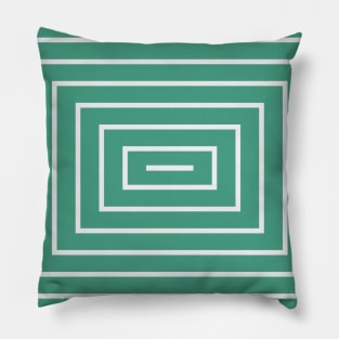 Turquoise Rectangle Pillow