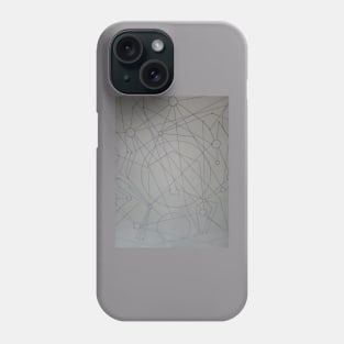 Circular Triangles Phone Case