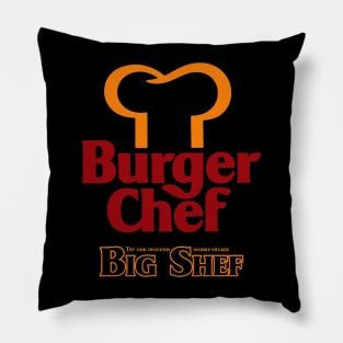 Big Shef from Burger Chef Pillow