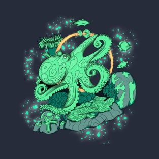 Octopus in the reef T-Shirt