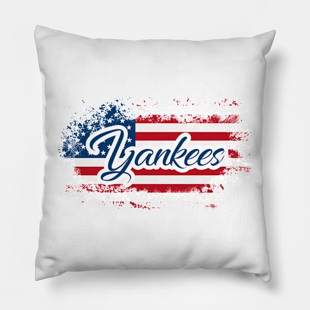 Yankees Pillow by Ayesha