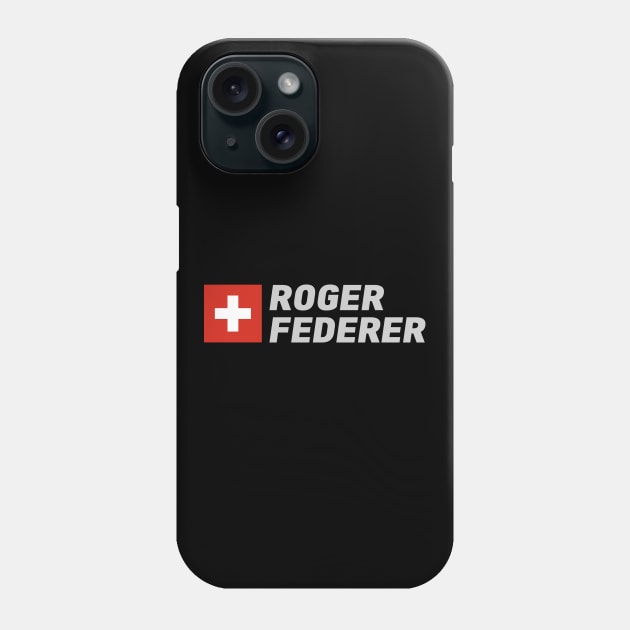 Roger Federer Phone Case by mapreduce