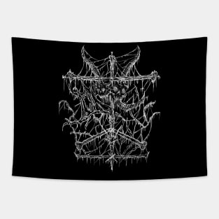 Dead and bones Tapestry