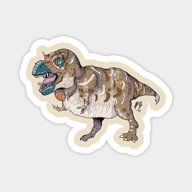 Tyrannosaurus Rex Magnet by ZeekieZu28