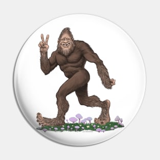 Walkin' Squatch Pin