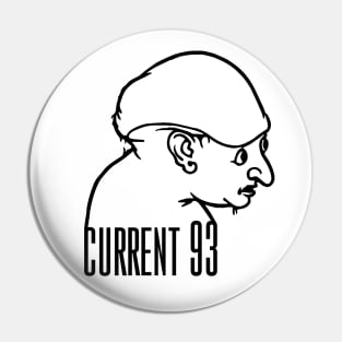 Current 93 ∆ Fan Art Design Pin