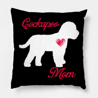 Cockapoo terrier mom   cute mother's day t shirt for dog lovers Pillow