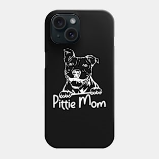 Pittie Mom Pitbull Dog Owner Mother Pitbull Lover Women Phone Case