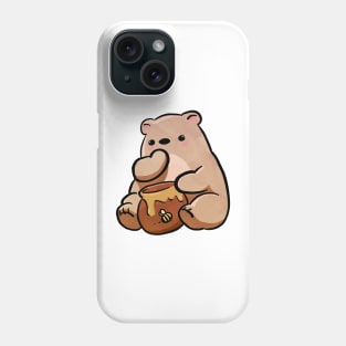 Brown Cute Kawaii Bear Phone Case