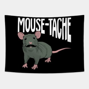 Mouse-tache Fancy Mouse Pet Animal Lover Gift Tapestry