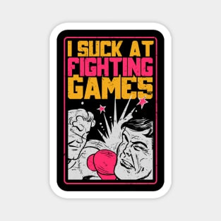 Gamer - I Suck At Fighting Games Magnet