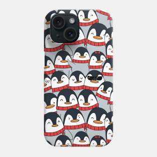 Merry Christmas Penguins! Phone Case