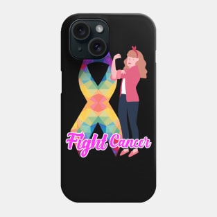 Fight again cancer Phone Case