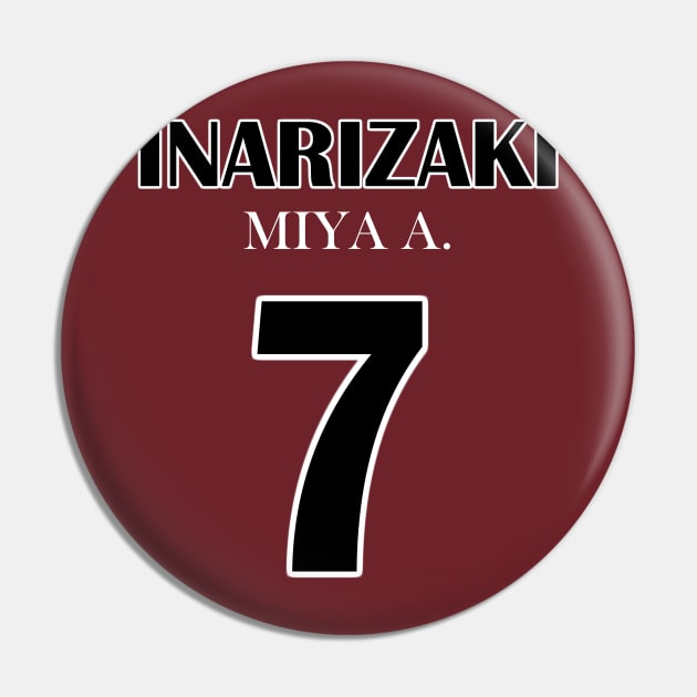 Miya Atsumu, Number 7 Pin by AislingKiera