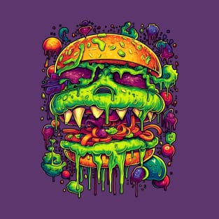 Cheeseburger - Slimepunk Style T-Shirt