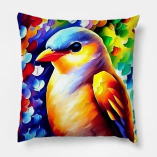 Perched Bird Pillow