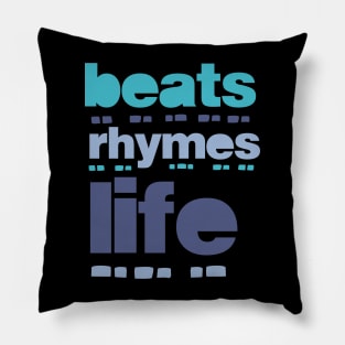 beat rhymes life 2023 10 Pillow