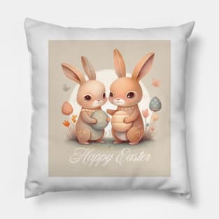 Magical Easter Bunnies Pillow