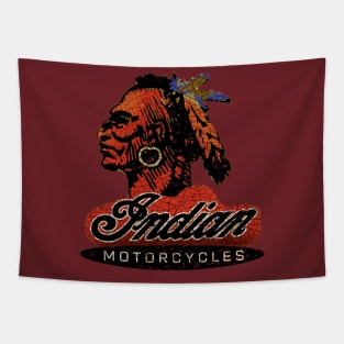 Vintage American Motorcycle USA Tapestry