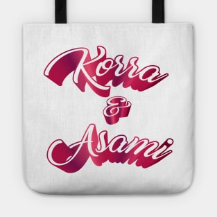 Korra & Asami Tote