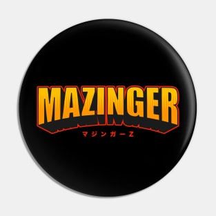 293 Mazinger Font Pin