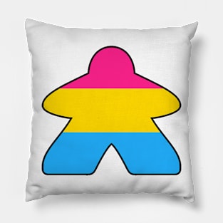 Pansexual Meeple Pillow