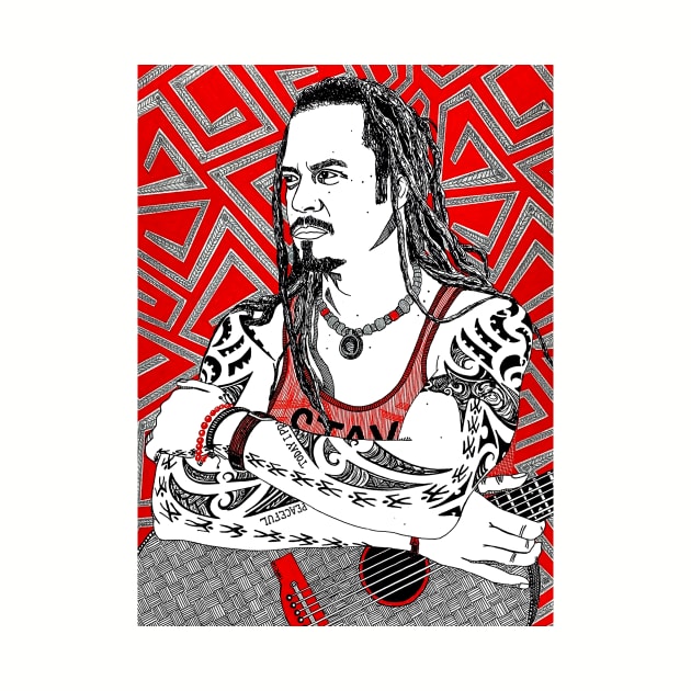 Michael Franti by mijumiART