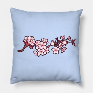 Cherry Blossom Bunnies Pillow