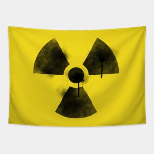 Radioactive sign Tapestry