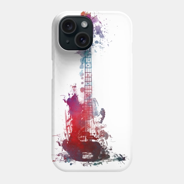 Guitar music art #guitar #music Phone Case by JBJart