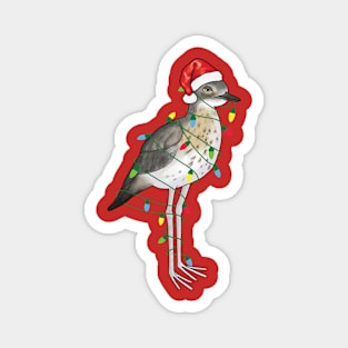 Extra Festive Bush Stone Curlew Magnet