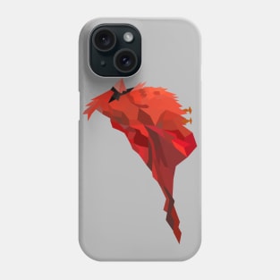 Chunky Bird Red Cardinal Phone Case