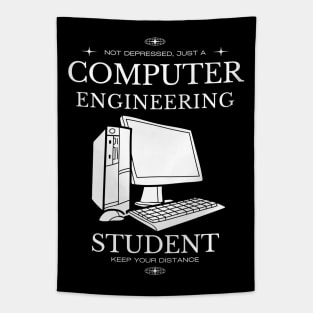 Computer Engineering - Black Version - Engineers Tapestry