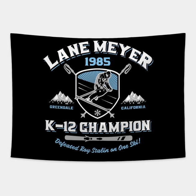 Lane Meyer K12 Champion Tapestry by Alema Art