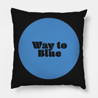 Way to Blue Pillow