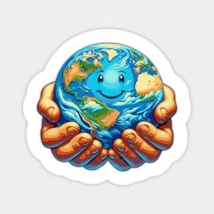 International Peace on Earth - Earth Day Magnet