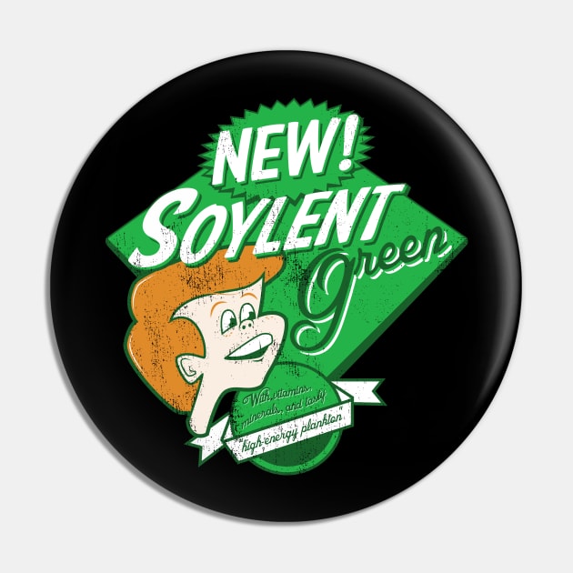 Soylent Green Pin by synaptyx