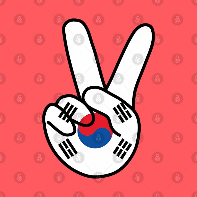 South Korea V Sign by DiegoCarvalho