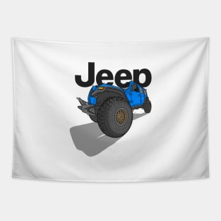 Jeep Design - Blue Tapestry