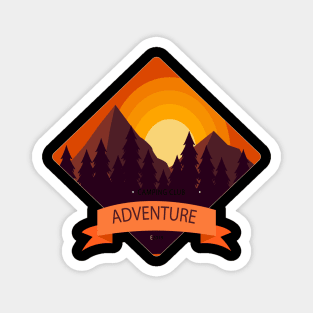 Adventure Club  t-shirt Magnet